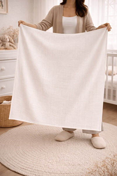 Luvis Home 3-Layer Muslin Baby Blanket – Pure Muslin Multi-Purpose Blanket 12...