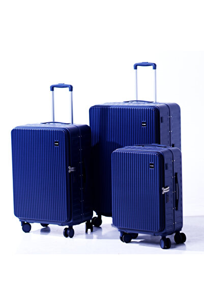 Flieger Luggage Aluminium PC Luggage Sets Durable Spinner Wheel Suitcases