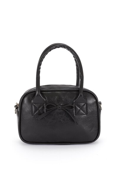 Tandi Bags حقيبة يد وحقيبة كروس من سيسي بتفاصيل شريط أسود