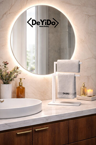 DeYiDo Havluluk Tezgah Set Üstü Kağıt El Havluluğu Ev Banyo Düzenleyici Paslanmaz Döküm Devrilmez Ev Dizayn
