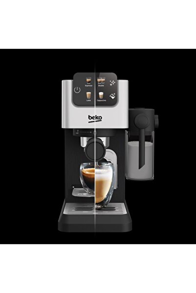 Beko ماكينة إسبريسو شبه أوتوماتيكية من Caffee Experto Pocket 5304 X