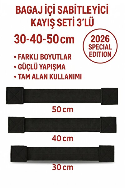 baffhome Araç Bagaj Sabitleyici Bagaj Düzenleyici Cırtlı Bagaj Bandı Esnek La...