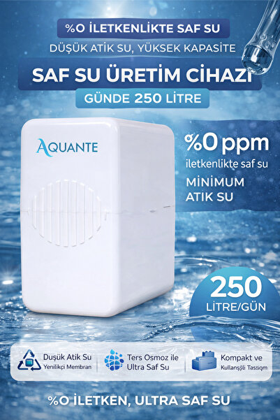 Spring Water Saf Su Üretim Cihazı - Günde 250 Litre