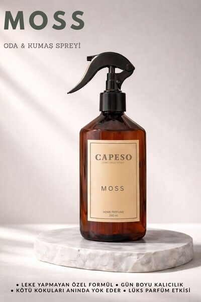 Capeso Moss 250 ml Lüks Oda & Kumaş Kokusu Papaya Tatlılığı ve Yosun Derinliğ...