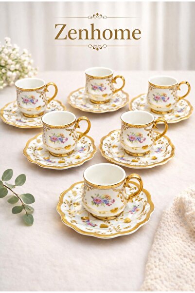 Santara ACAR LLIETTA 6 LI KAHVE FİNCAN TAKIMI