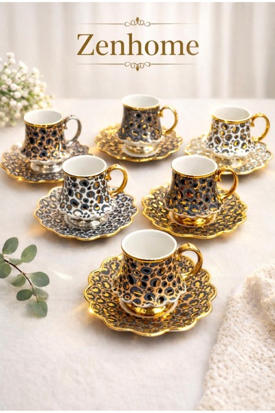 Santara ACAR IİLLOW 6 LI KAHVE FİNCAN TAKIMI