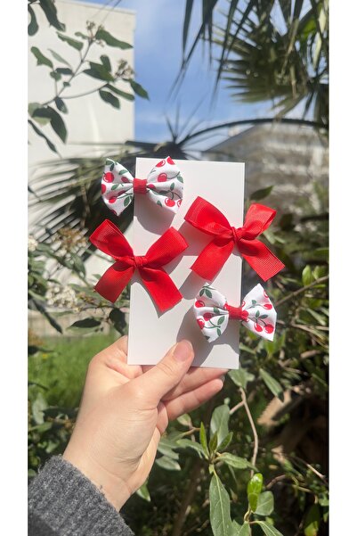 Toka Perisi Σετ παιδικών αγκράφες Summer Flower με 4 τεμάχια - 2 κορδέλες, 2 ...