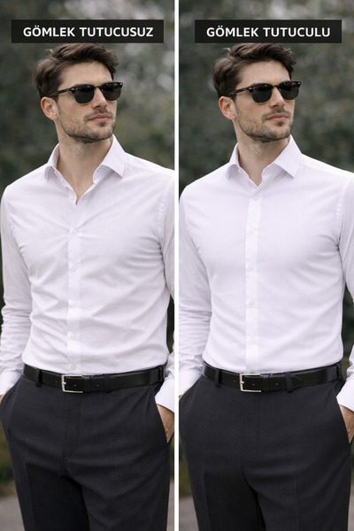 beyoğlu style Suport reglabil pentru cămașă cu clemă metalică, potrivit pentru orice cămașă