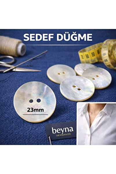 Beyna PERL 1. KVALITETA PRIRODNI PRAVI PERL 23 MM DUGME 1 PAKOVANJE 10 KOMADA