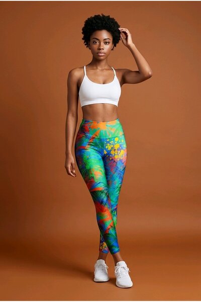 JOLT Γυναικείο μακρύ καλσόν με σχέδια Αριθμός μοντέλου: 075