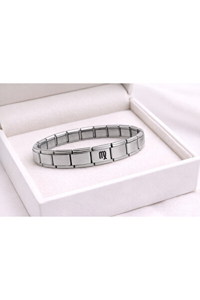 Generic Brand Steel Bracelet Virgo Zodiac Sign |   Stainless Steel Zodiac Bra...