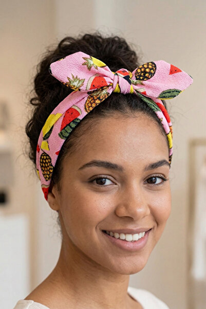 PETEK AKSESUAR ΥΦΑΣΜΑ Ανανάς Καρπούζι ΛΕΜΟΝΙ ΜΟΤΙΖΑ ΜΑΛΛΙΩΝ ΦΙΟΓΚ