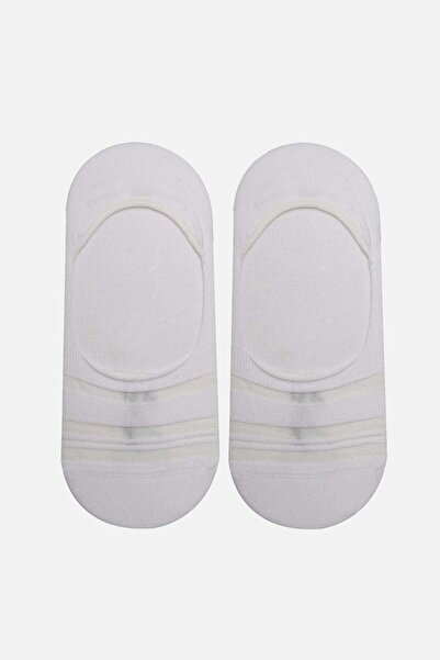 Aytuğ Women's Modal Single Ballerina Socks White