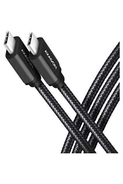 Axagon Cablu de date BUCM2-CM30AB, USB-C tată - USB-C tată, 3m, Negru