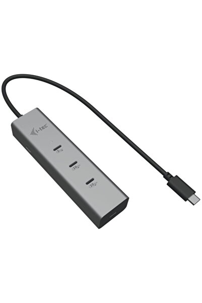 Other Hub USB-C I-TEC 5 porturi, video 8K, Power Delivery 85W, gri