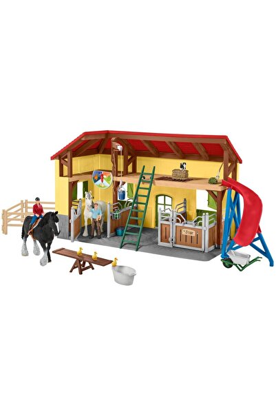 SCHLEICH Set grajd pentru cai Farm World