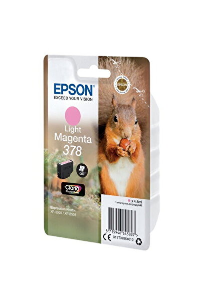 EPSON Printer Cartridge Cartridge T3786 (C13T37864010), Light Purple