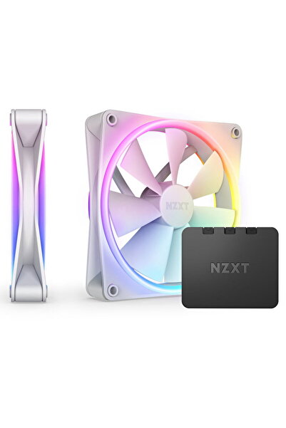Nzxt Kit ventilator F140 RGB Duo alb