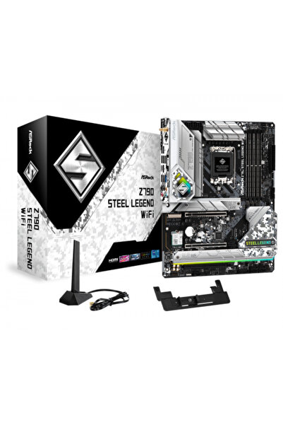 ASROCK Placa de baza ASRock Z890 STEEL LEGEND WIFI, DDR5, ATX, LGA 1851, Inte...