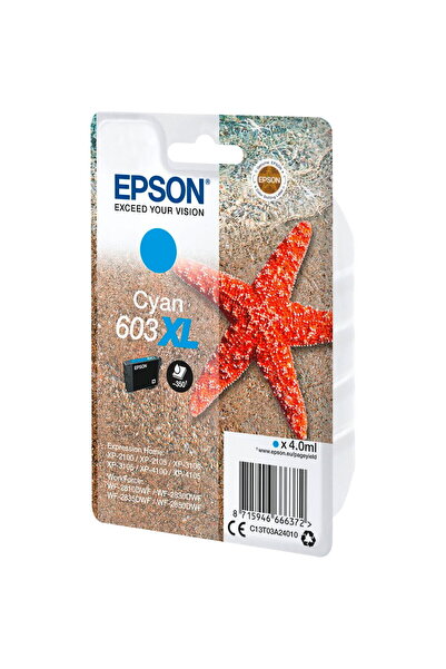 EPSON 603XL - XL - cyan - original - ink cartridge