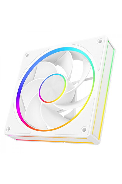 Modecom Ventilator PC Volcano Loop 120 ARGB Reverse, iluminare ARGB, 120mm, alb