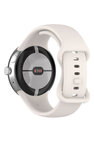 Techsuit Curea pentru Google Pixel Watch 3 45mm - Curea de ceas (W031) - Alb ...