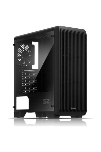 Zalman Carcasa PC S2 ATX MID Tower Computer cu fereastră