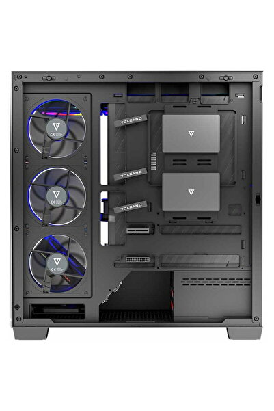 Modecom Carcasa PC PC CASE STELLAR 8F ARGB 10 BLAC