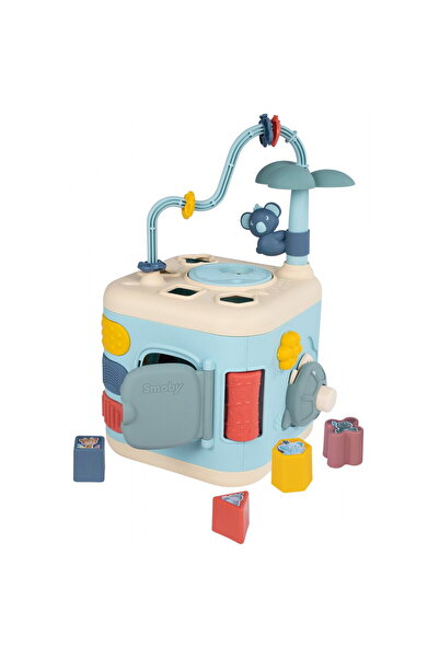 Smoby Jucarie creativa Cub de activitati Little - Explore, 13 activitati