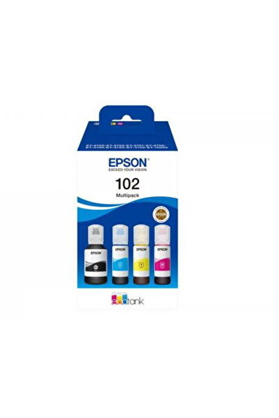 EPSON Set of 4 Ink Cartridges, Epson, 102, Multicolor