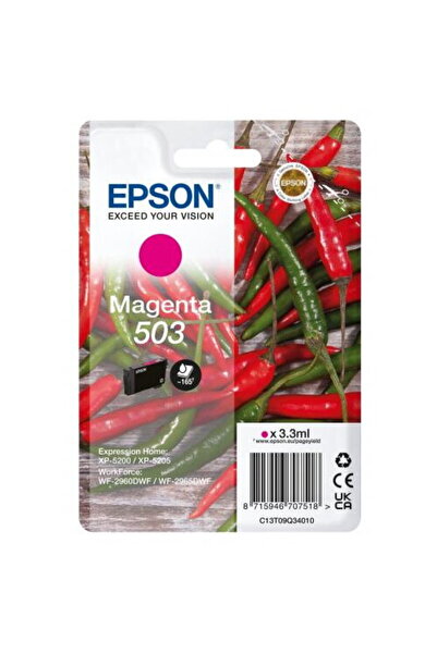 EPSON Printer Cartridge C13T09Q34010 Magenta