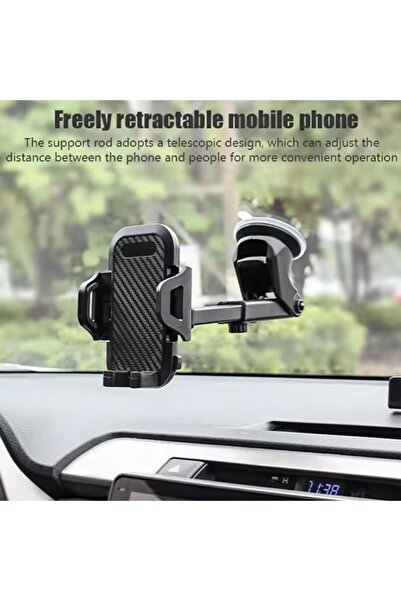 AutoFamily AUTO FAMILY Folding Car Phone Holder, Phone Holder for Car