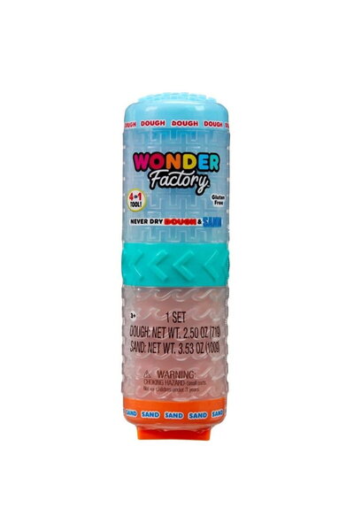 MGA Set modelabil Never Dry Dough &amp; Sand, MGA, albastru deschis, nisip po...