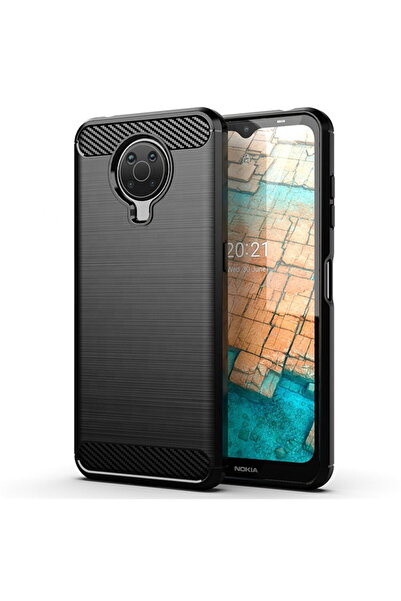 Techsuit Carcasă Nokia G10 - Silicon Carbon - Negru
