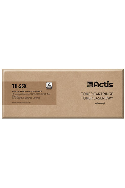 Actis Toner Cartridge TH-55X Black Replacement for 55X (TH-55X)