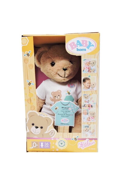 Zapf Ursulet Baby born, Zapf, Plus, 36 cm, Maro/Alb