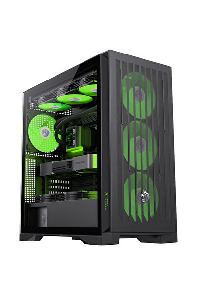 GAMEMAX Carcasa PC |   Caz |   LEADER 2 BK |   E-ATX