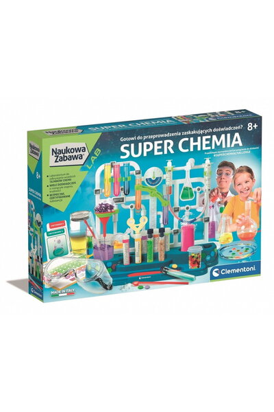 CLEMENTONI Distracție științifică. Super chimie 50805