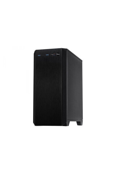 Inter-Tech Carcasa H606, Mini Tower, fara sursa, mATX, negru