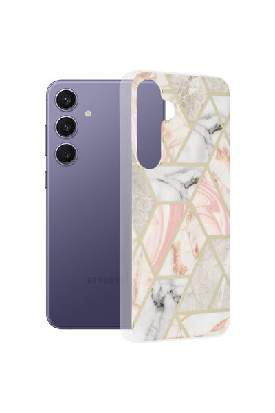 Techsuit Carcasă pentru Samsung Galaxy S24 Plus - Techsuit Marble Series - Ro...