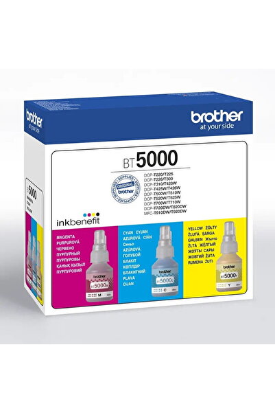 Brother Set flacoane de cerneala BT5000CLVAL CMY 3 x 5.000 pag Ink Benefit DC...