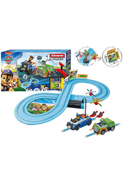 Carrera Jucarie creativa Set First Paw Patrol - Rocky si Chase, 2,4m, 93x45cm...