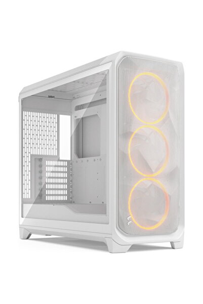 Fractal Design Carcasa PC Meshify 3 XL RGB Clear Tint (alb, sticlă securizată)