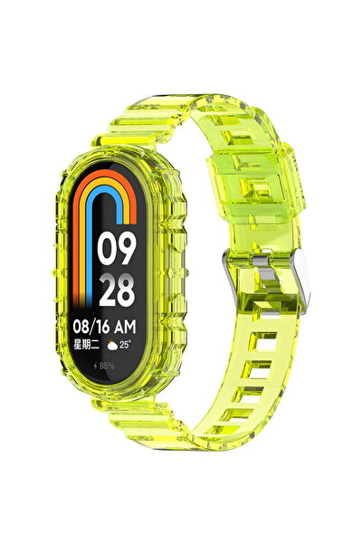 Techsuit Curea pentru Xiaomi Mi Band 8 / 8 NFC - Curea de ceas (W017) - Galben