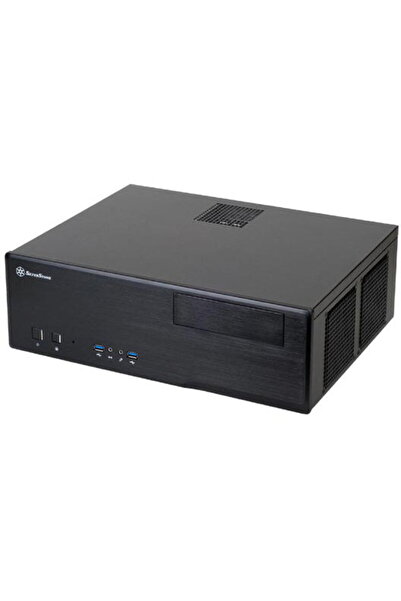 SilverStone Carcasa PC SST-GD05B USB 3.0 Grandia HTPC Micro ATX, negru