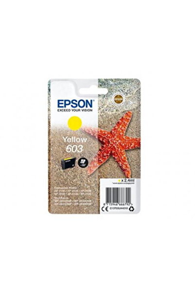 EPSON Ink Cartridge C13T03U44010, Yellow