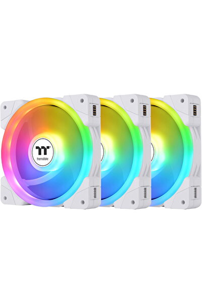 THERMALTAKE Ventilator de răcire SWAFAN EX12 ARGB Sync, alb, ediție Premium T...