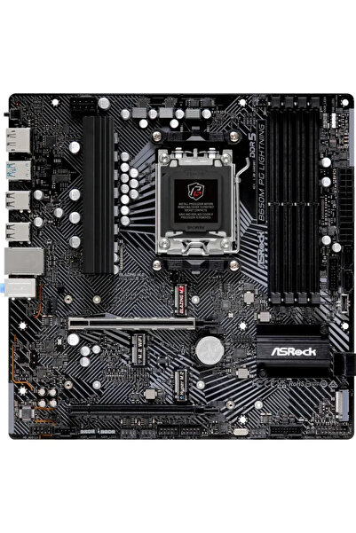 ASROCK Placa de baza, Asrock, B650M Phantom Gaming Lightning 90-MXBMV0-A0UAYZ
