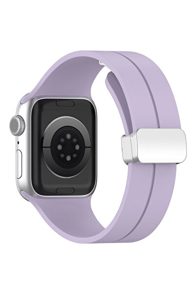 Techsuit Curea de ceas W011 Mov - Curea pentru Apple Watch 1/2/3/4/5/6/7/8/SE...