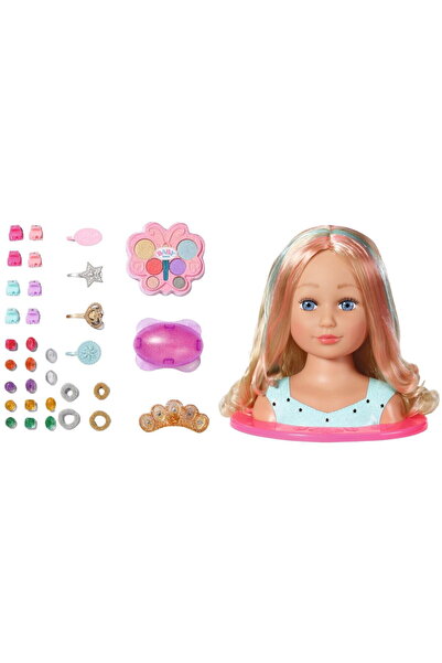 Zapf Set papusa pentru coafat si machiat, Zapf, 3ani+, plastic, multicolor